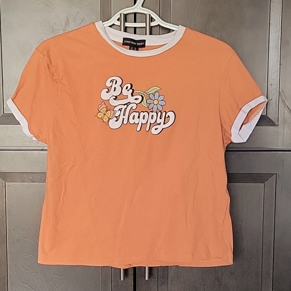 Streetwear Society Be Happy Tee